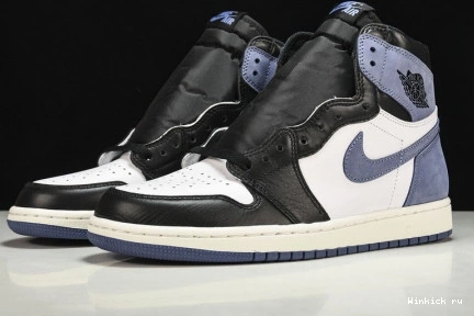 Jordan Air High Blue 1 OG Moon 0820